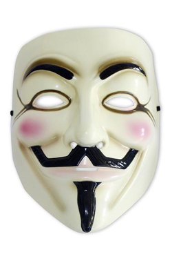 V pour Vendetta rplique masque de Guy Fawkes