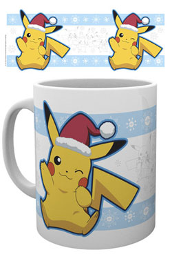 Pokemon mug Pikachu Santa