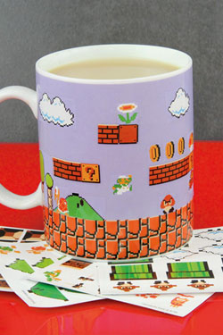 Super Mario Bros. mug Build-A-Level