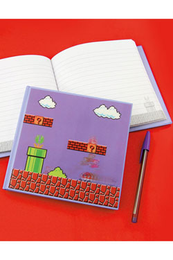 Super Mario Bros. cahier reli 3D Mario Bros Level
