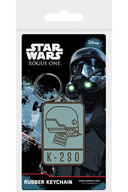Star Wars Rogue One porte-cls caoutchouc K-2SO 6 cm