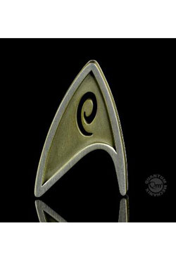 Star Trek Beyond rplique 1/1 Starfleet badge Operations Division magntique