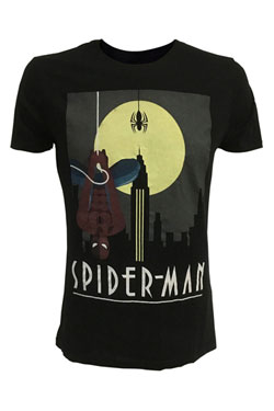 Marvel Comics T-Shirt Spider-Man Upside Down (L)
