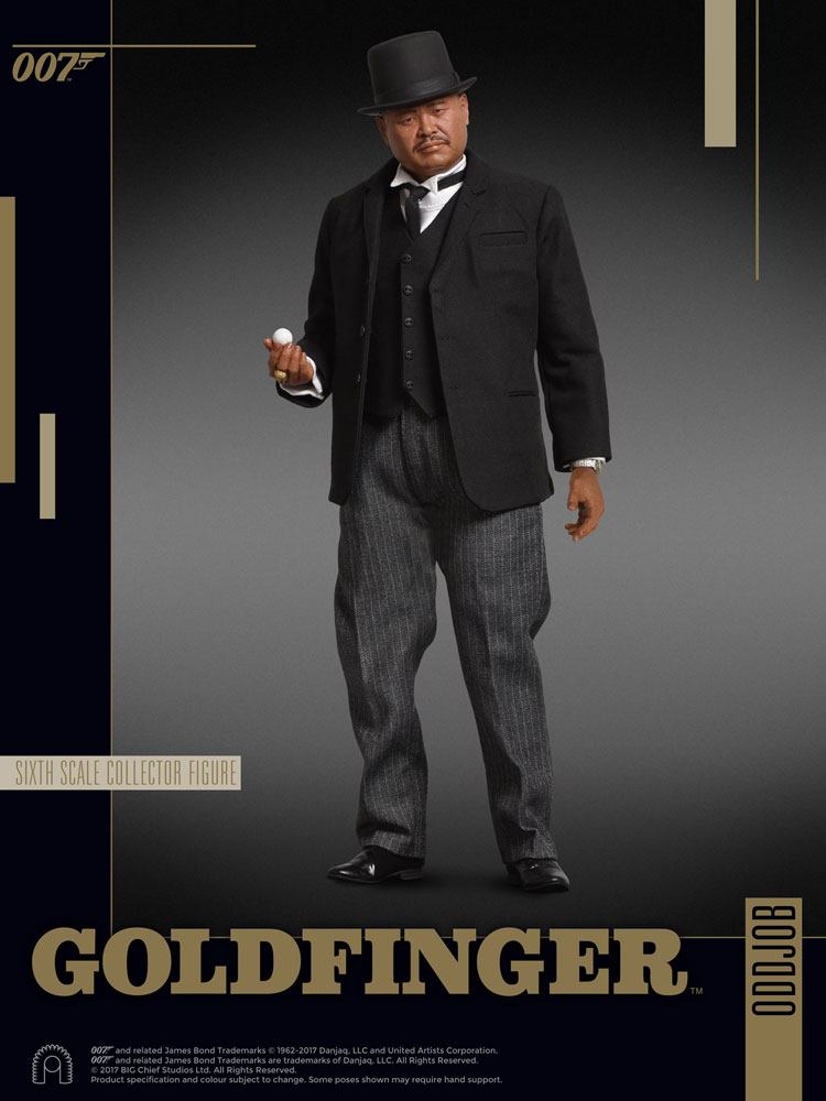 James Bond Goldfinger figurine 1/6 Collector Figure Series Oddjob 30 cm
