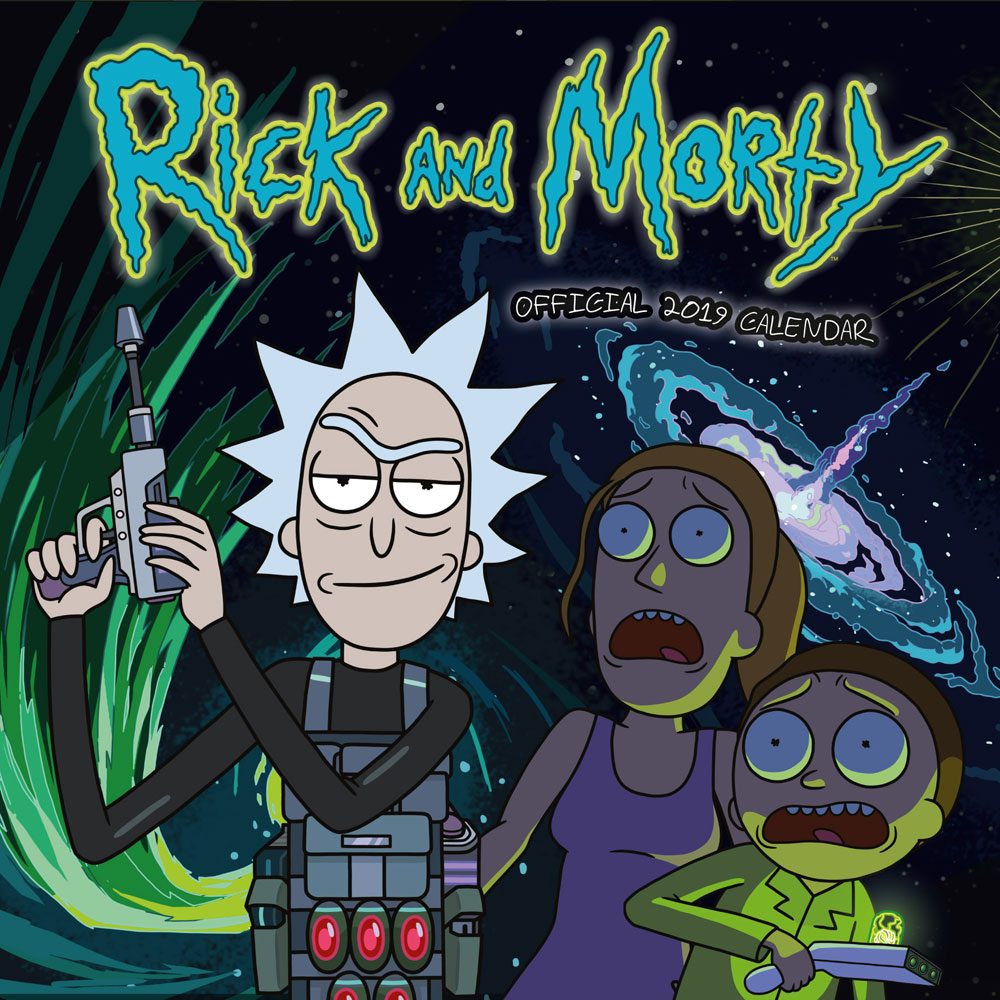 Rick & Morty calendrier 2019 *ANGLAIS*