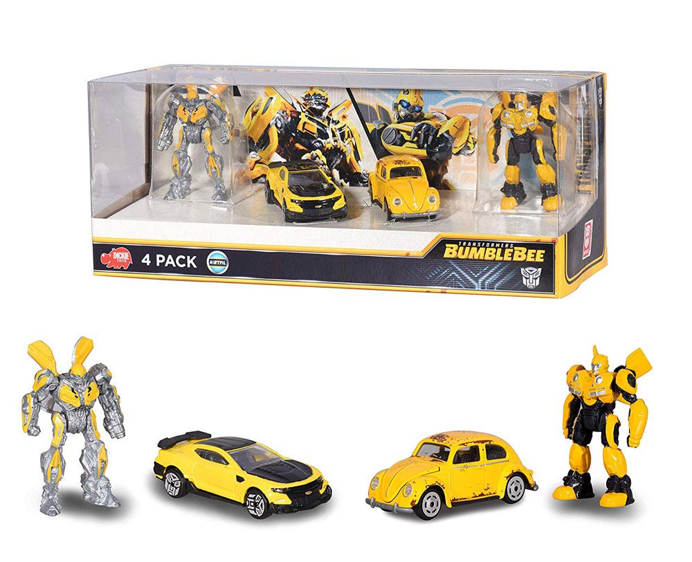 Transformers Bumblebee pack 4 figurines Diecast 6 cm