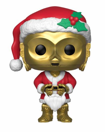 Star Wars POP! Vinyl Bobble Head Holiday Santa C-3PO 9 cm