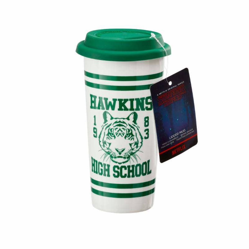 Stranger Things mug de voyage Hawkins High School