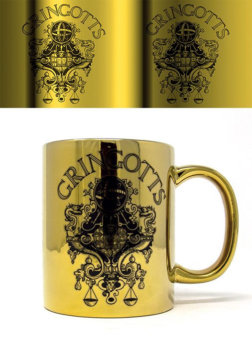 Harry Potter mug Metallic Gringotts
