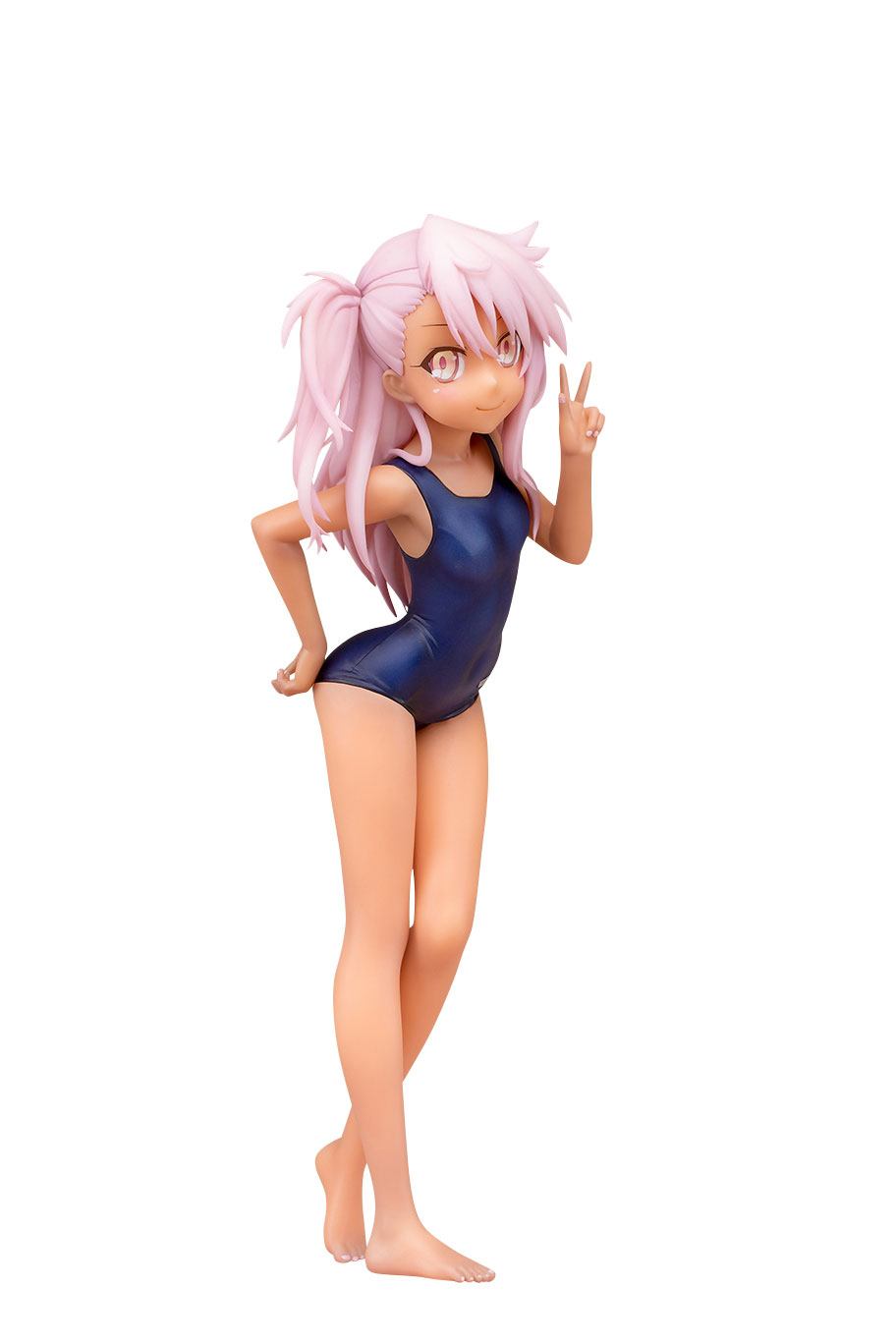 Fate/kaleid liner Prisma Illya statuette PVC 1/7 Chloe von Einzbern School Swimsuit Ver. 21 cm