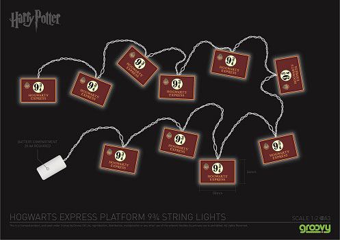 Harry Potter Guirlande lumineuse 2D Hogwarts Express 9 3/4