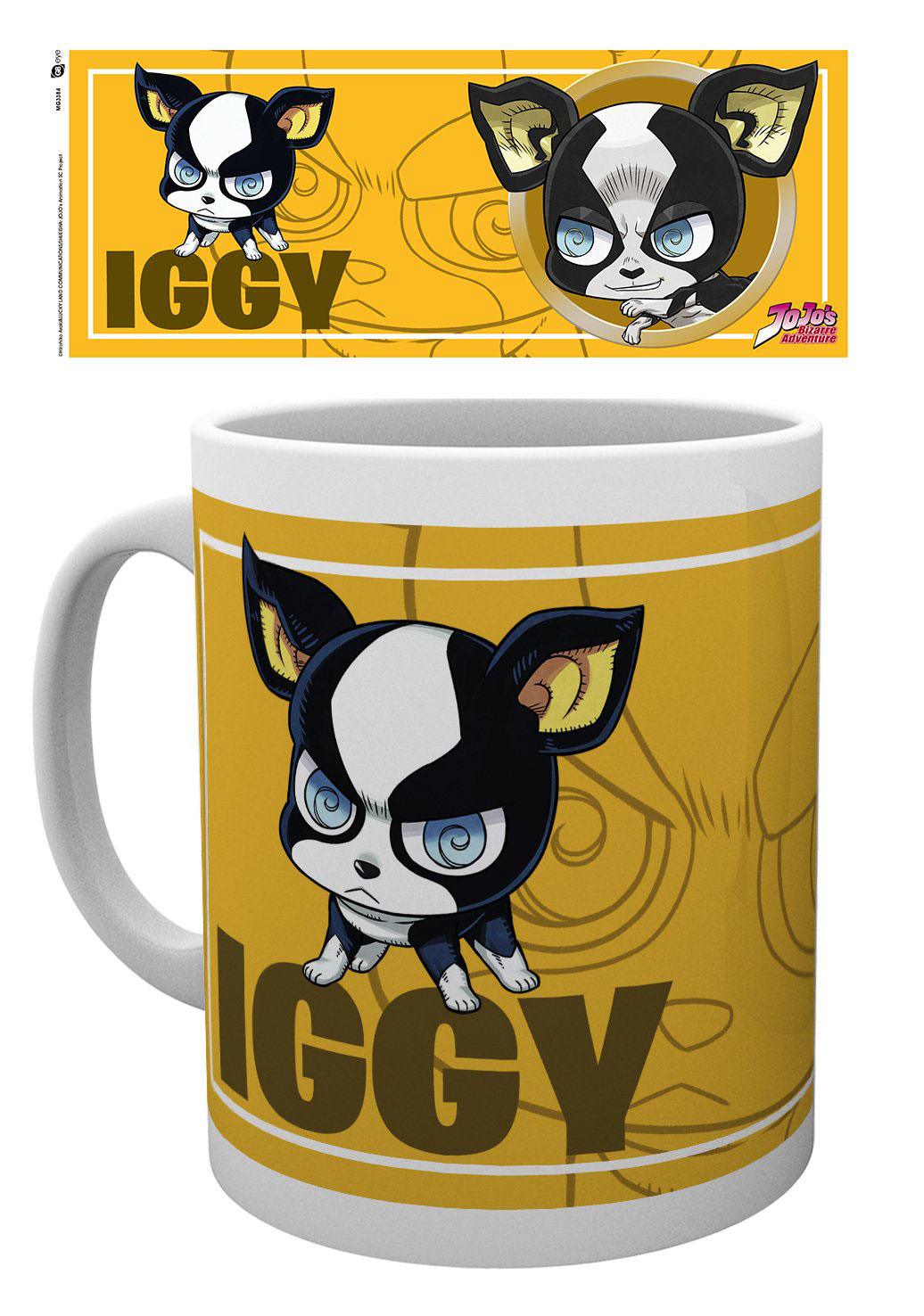 Jojo\'s Bizarre Adventure mug Iggy Chibi