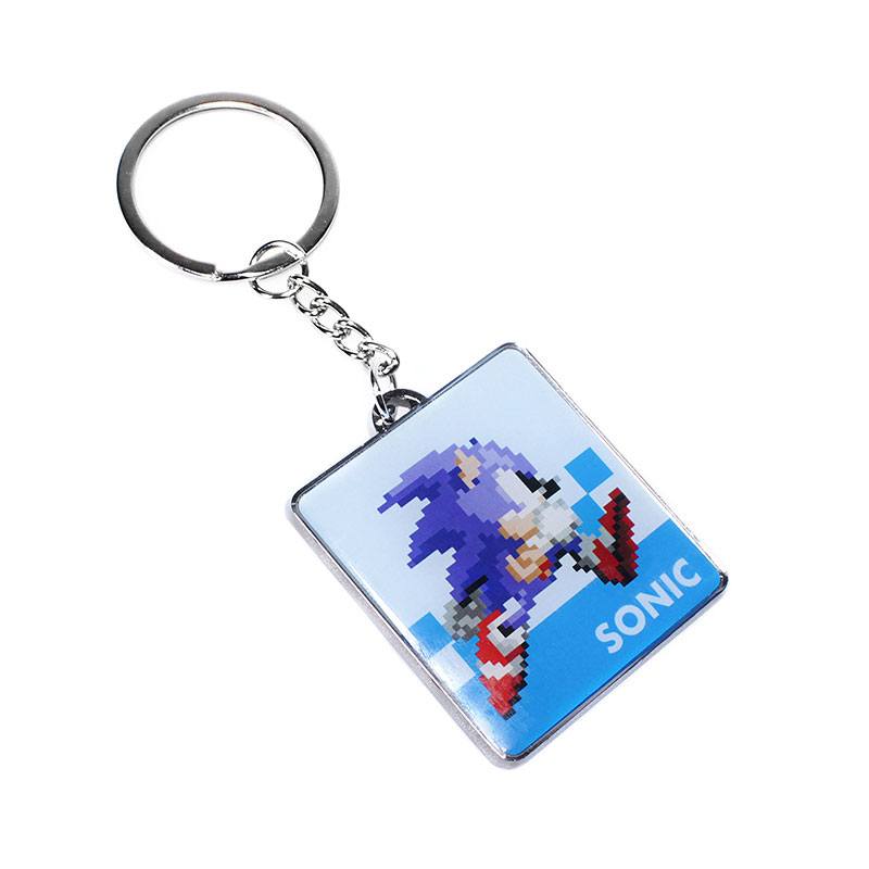Sonic The Hedgehog porte-cls mtal Sonic 7 cm