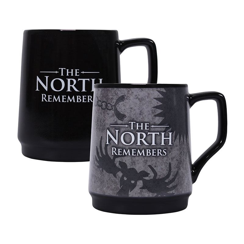 Le Trne de fer mug effet thermique North Remember