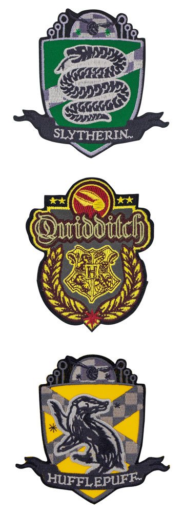 Harry Potter pack 3 cussons Deluxe Quidditch Hogwarts