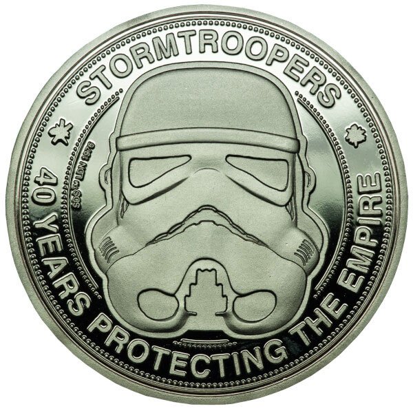 Original Stormtrooper pice de collection 40 Years Protecting The Empire