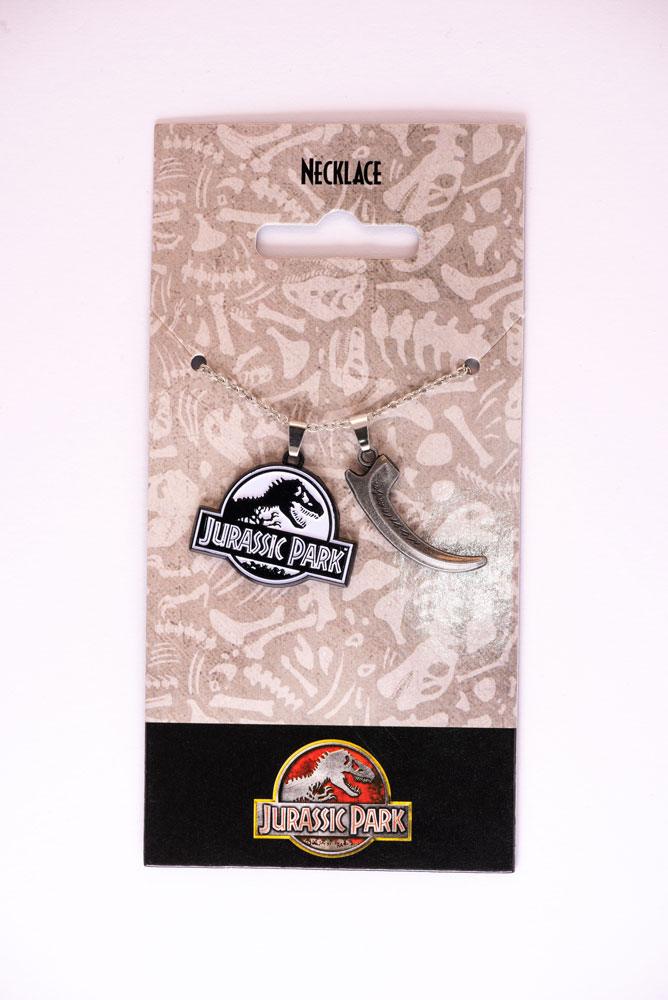 Jurassic Park collier avec pendentifs