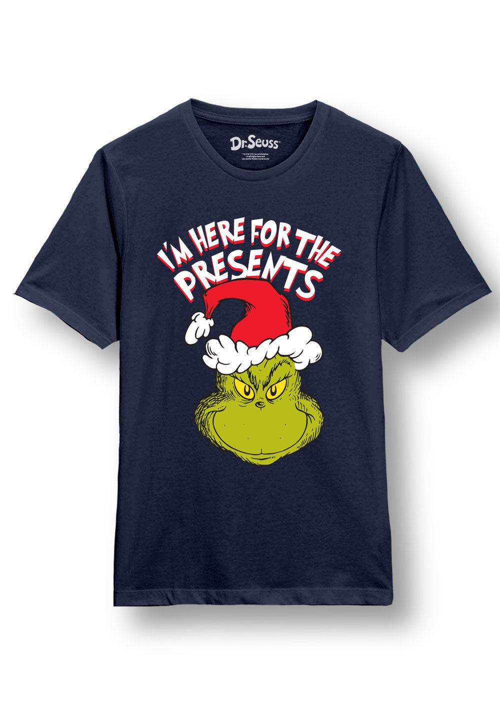 Grinch T-Shirt femme Here for the Presents (XL)