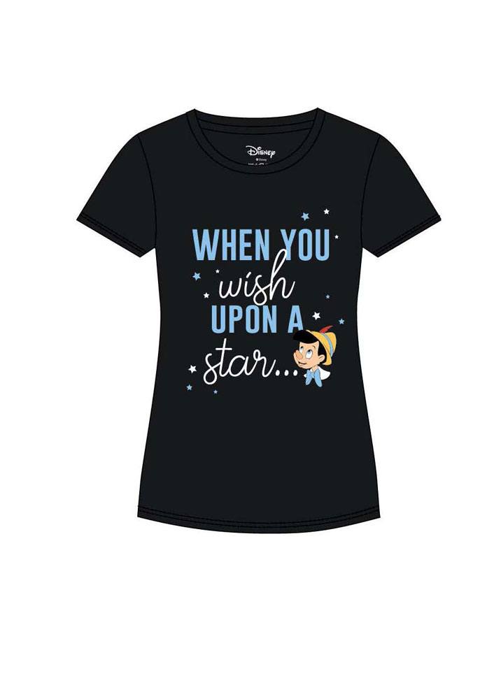 Pinocchio T-Shirt femme When You Wish (M)