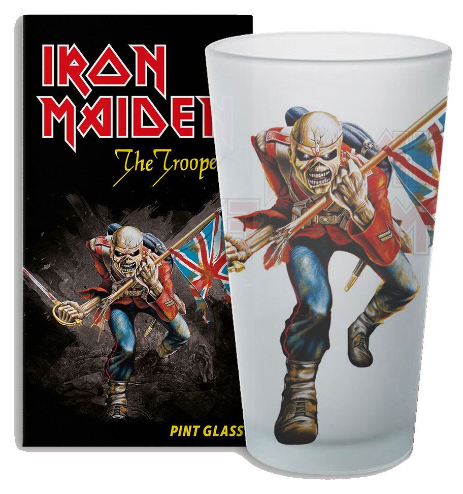 Iron Maiden verre The Trooper