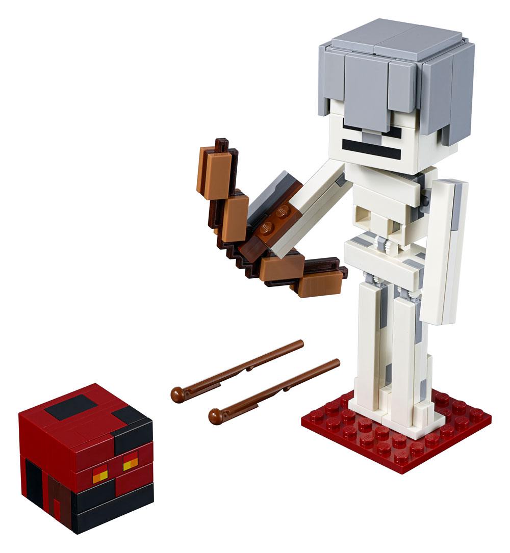 LEGO Minecraft? - BigFig Series 1: Squelette avec un cube de magma