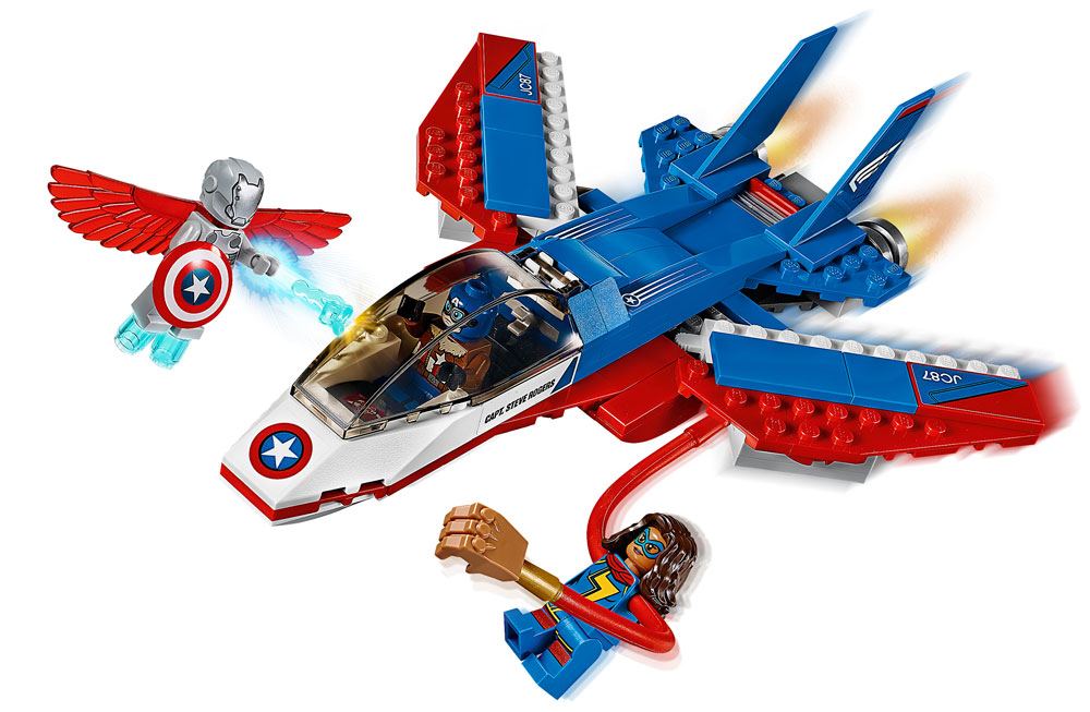 LEGO Marvel Super Heroes? Avengers La poursuite en avion de Captain America