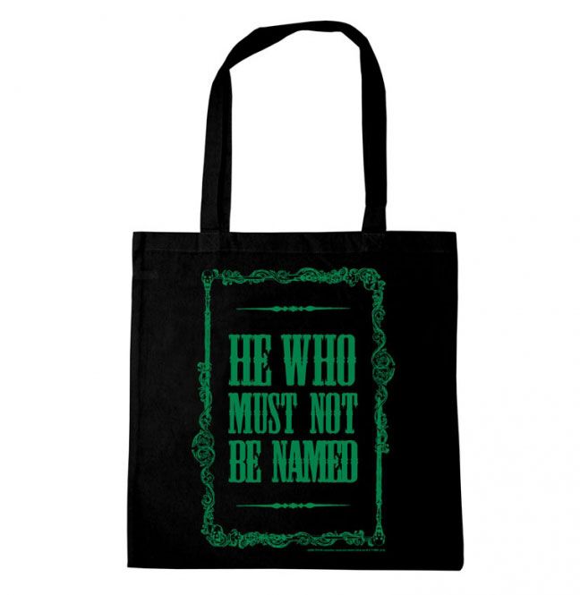 Harry Potter sac shopping He Who Must Not Be Named