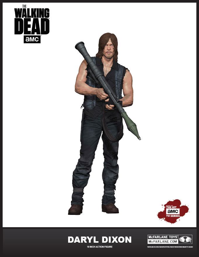 The Walking Dead figurine Deluxe Daryl Dixon (S6) 25 cm