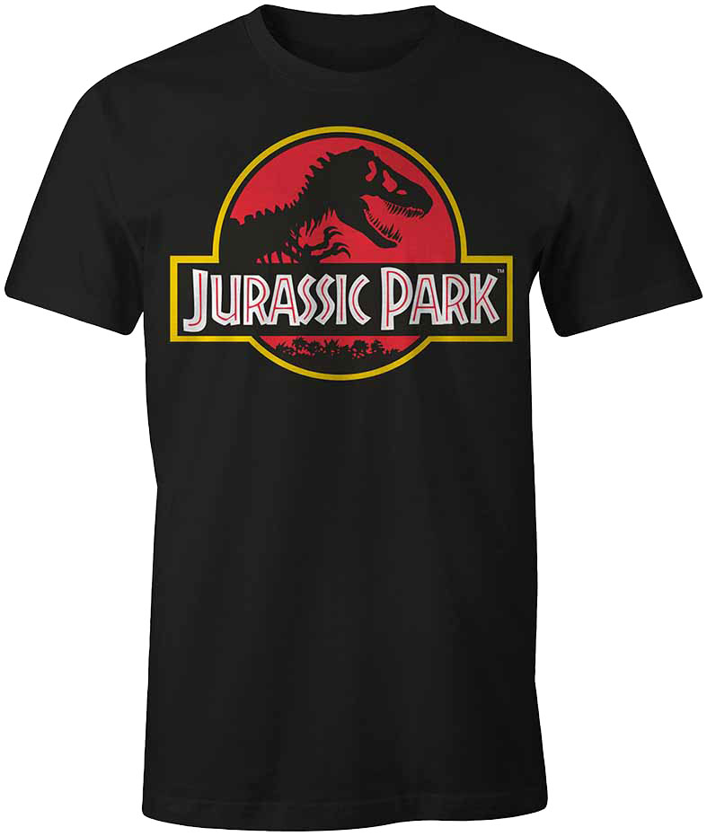 Jurassic Park T-Shirt Classic Logo  (L)