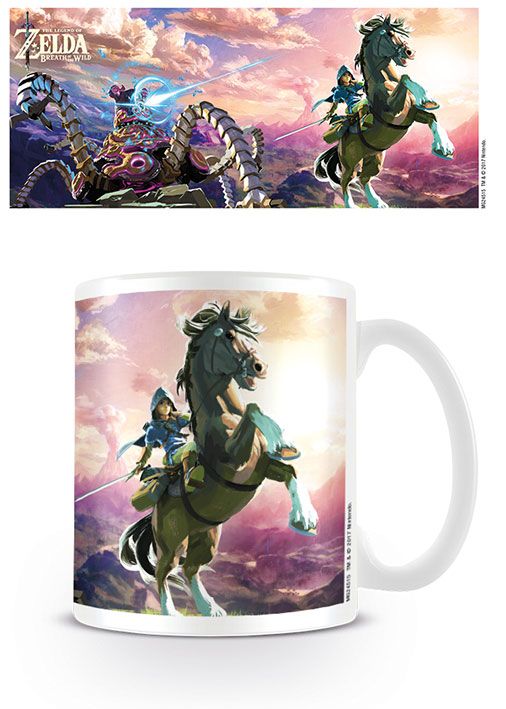 Legend of Zelda Breath of the Wild mug Guardian Chase