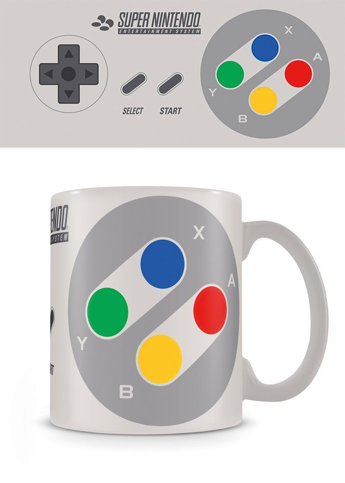 Nintendo mug SNES Controller