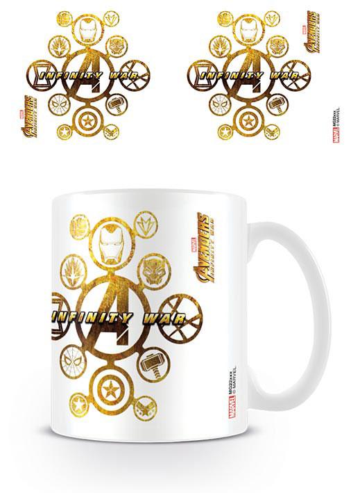 Avengers Infinity War mug Connecting Icons