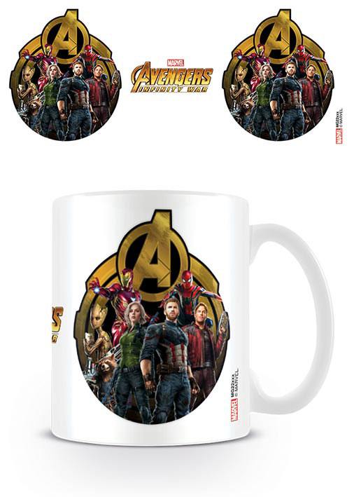Avengers Infinity War mug Icon Of Heroes