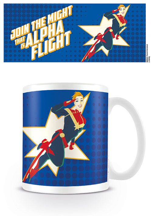 Captain Marvel mug Alpha Flight
