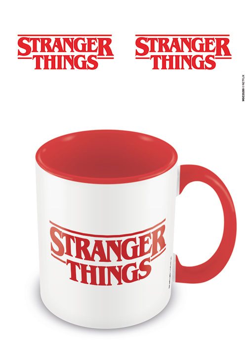 Stranger Things mug Coloured Inner Logo