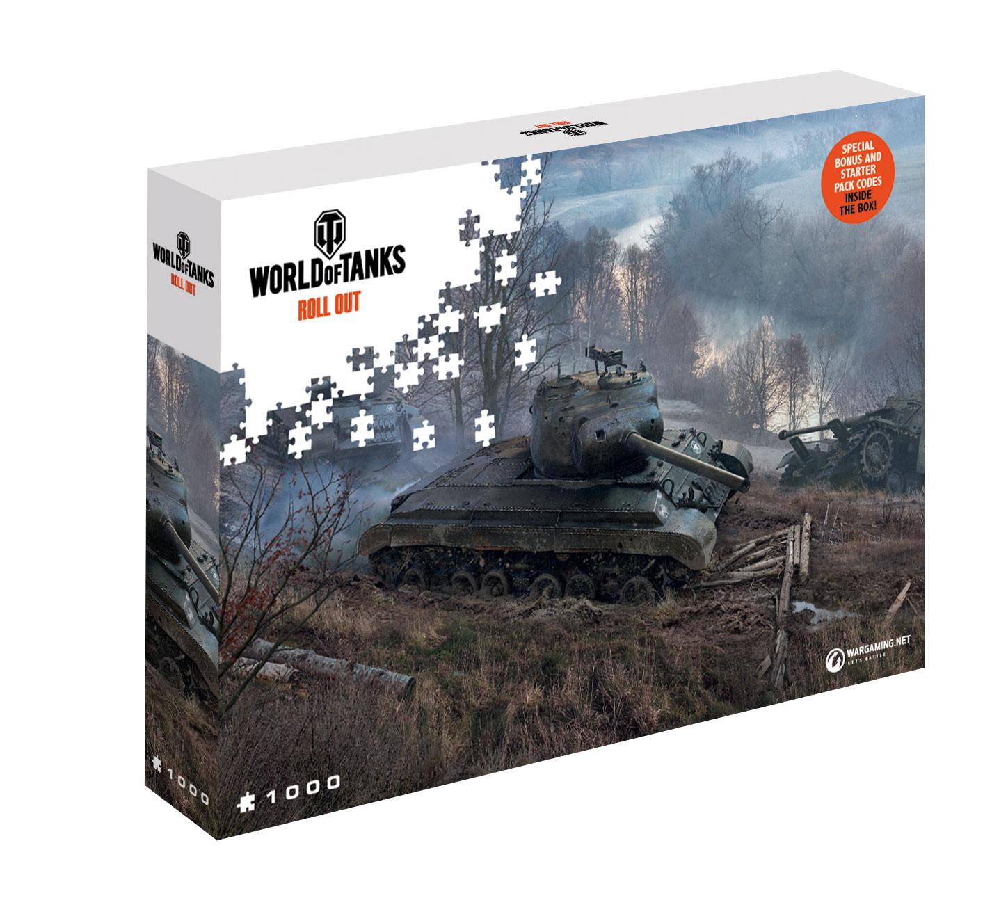 World of Tanks puzzle On the Prowl (1000 pices)