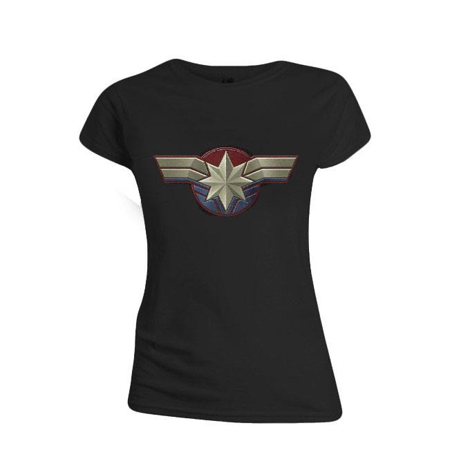 Captain Marvel T-Shirt femme Chest Emblem (S)