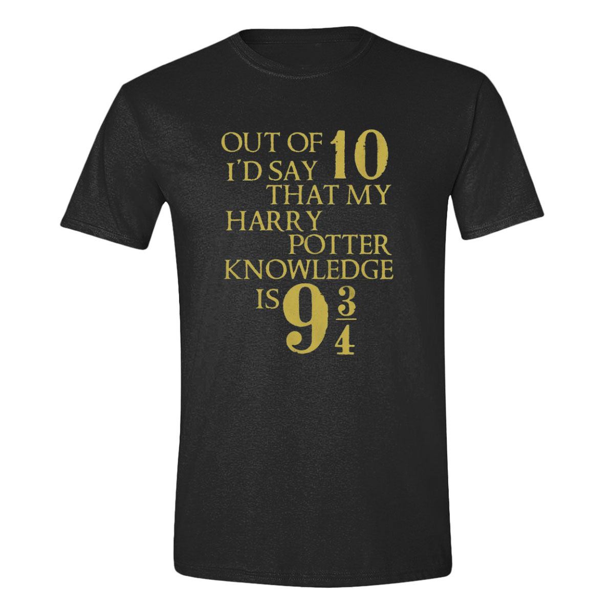 Harry Potter T-Shirt Potter Knowledge (M)