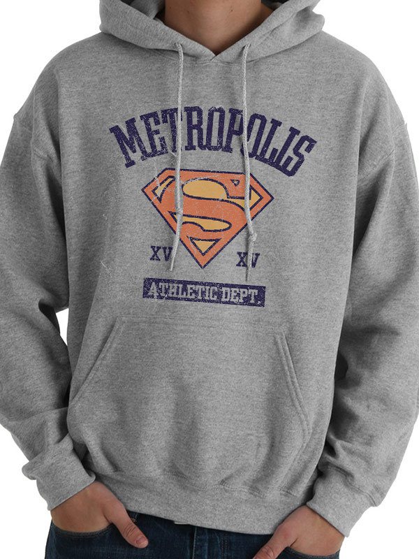 Supergirl sweater  capuche Athletic Dept (L)