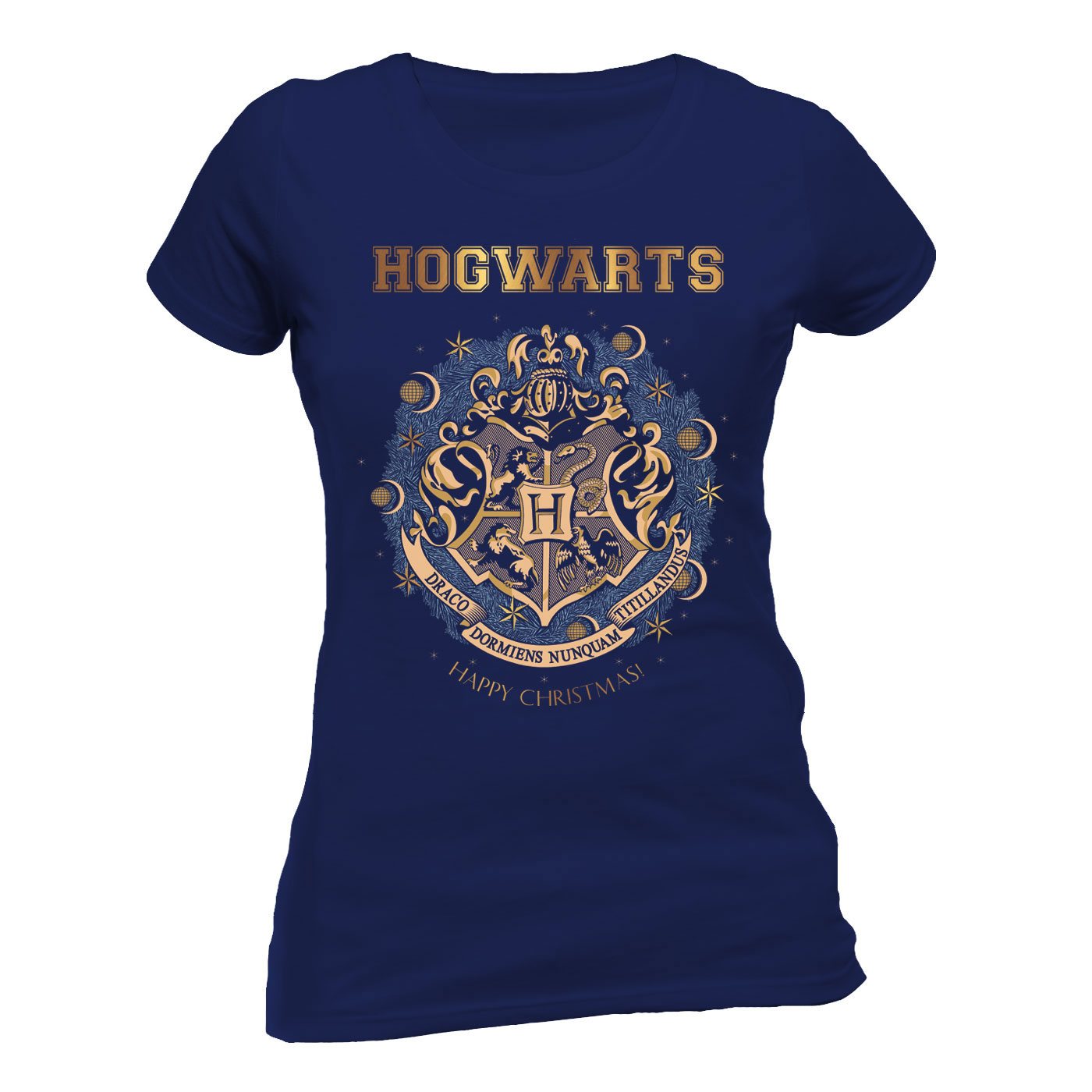Harry Potter T-Shirt femme Christmas At Hogwarts (L)