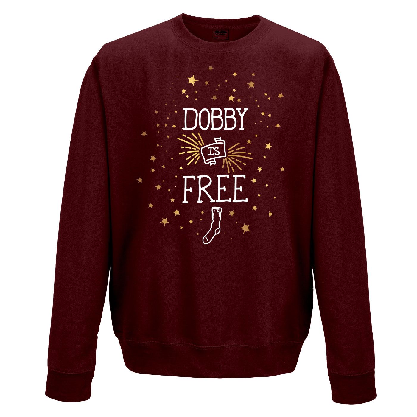 Harry Potter Sweater Dobby Is Free (S)