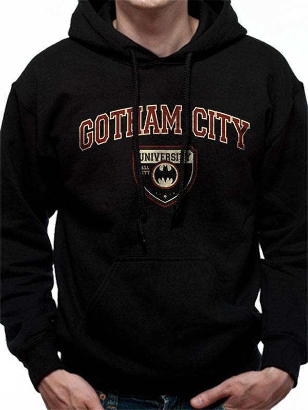 Batman sweater  capuche Gotham City University (L)
