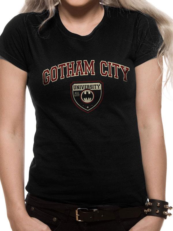 Batman T-Shirt femme Gotham City University (M)