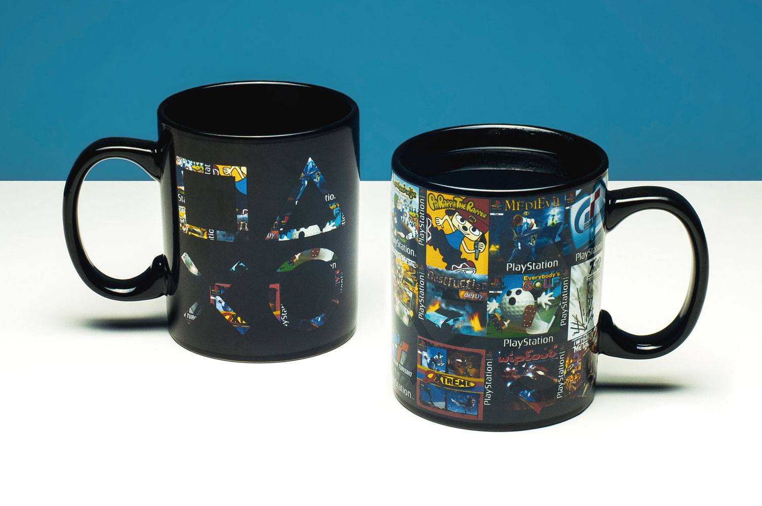 PlayStation mug effet thermique Game Cover