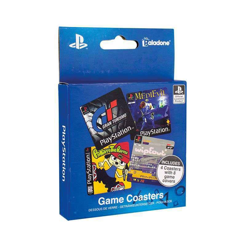 PlayStation pack 4 sous-verres Game Cover