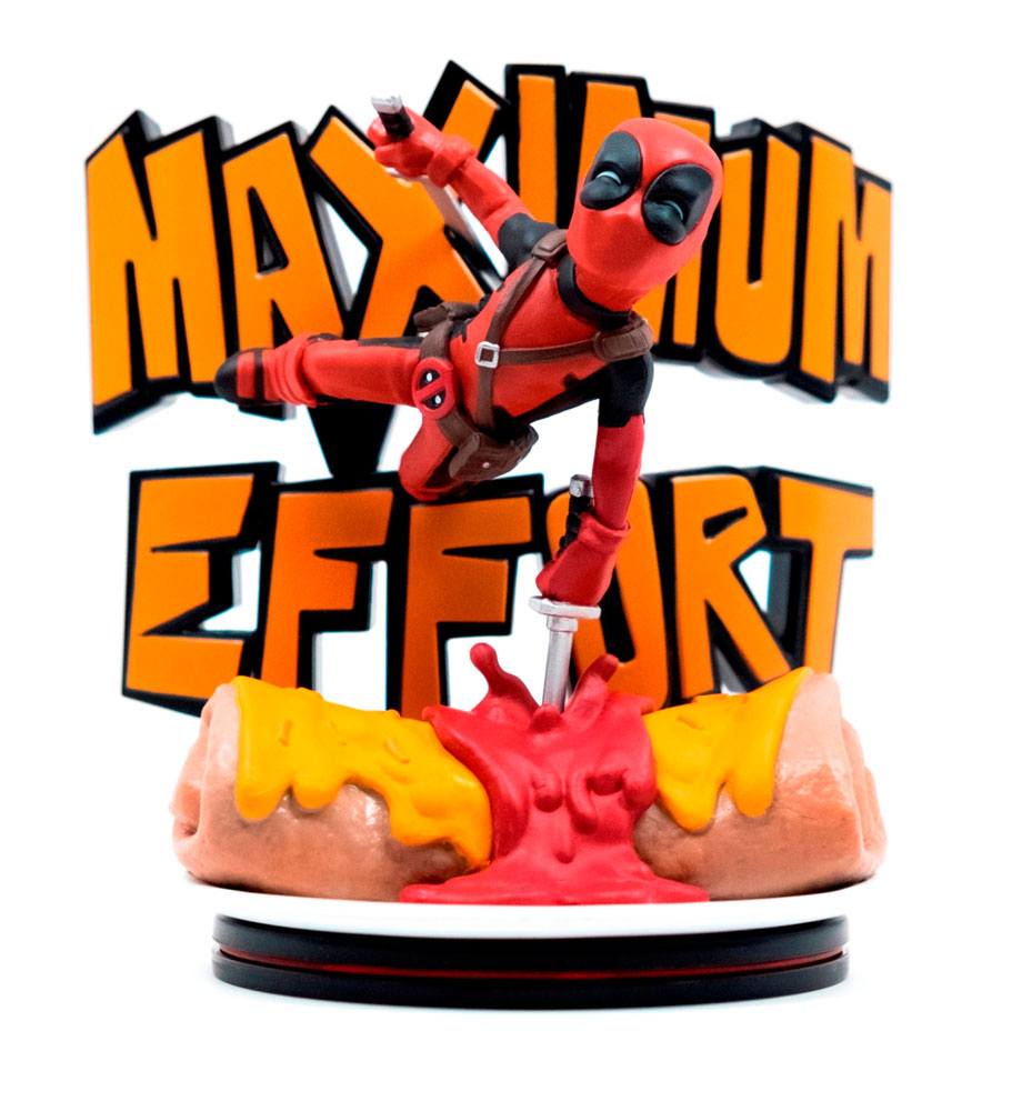 Marvel diorama Q-Fig MAX Deadpool Maximum Effort 14 cm