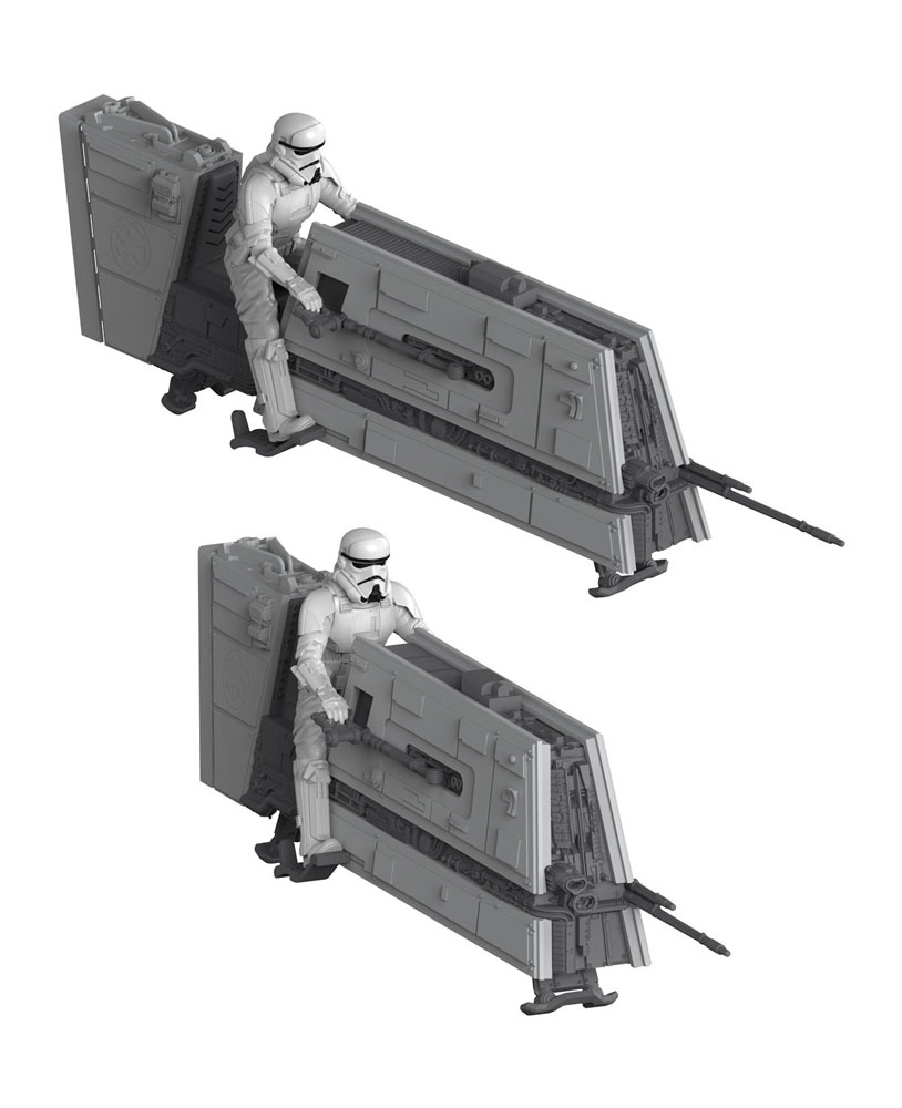 Star Wars Solo pack 2 maquettes Build & Play sonore 1/28 Imperial Patrol Speeder