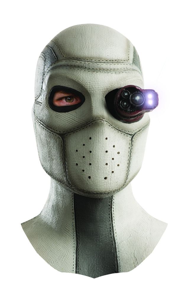 Suicide Squad masque Latex lumineux Deadshot