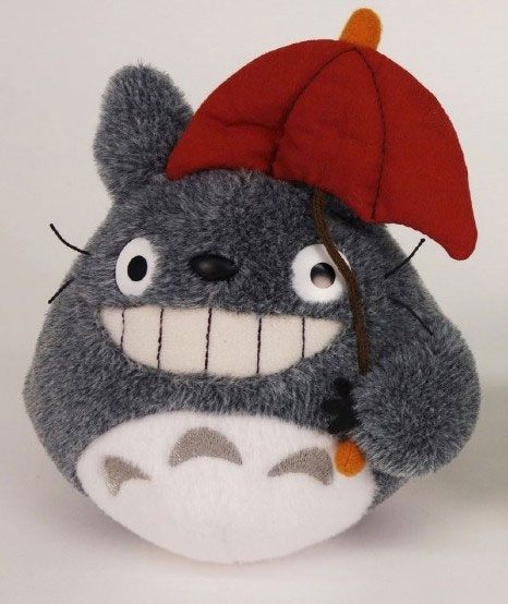 Mon voisin Totoro peluche Totoro Red Umbrella 15 cm