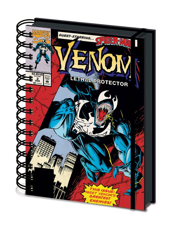 Venom cahier  spirale A5 Wiro Lethal Protector